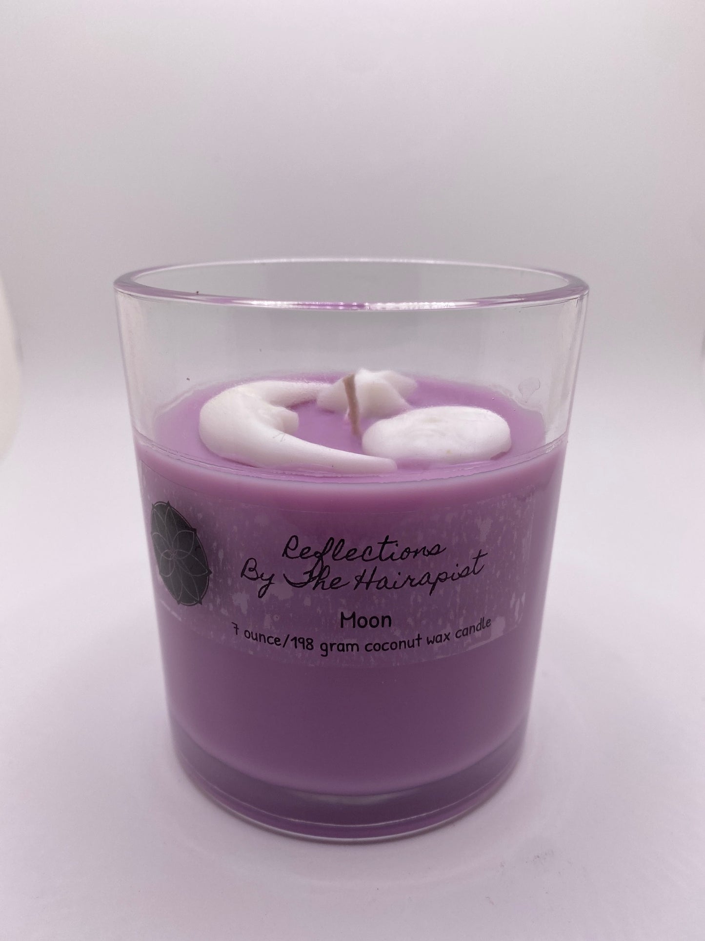 "Moon" 7 oz coconut wax candle