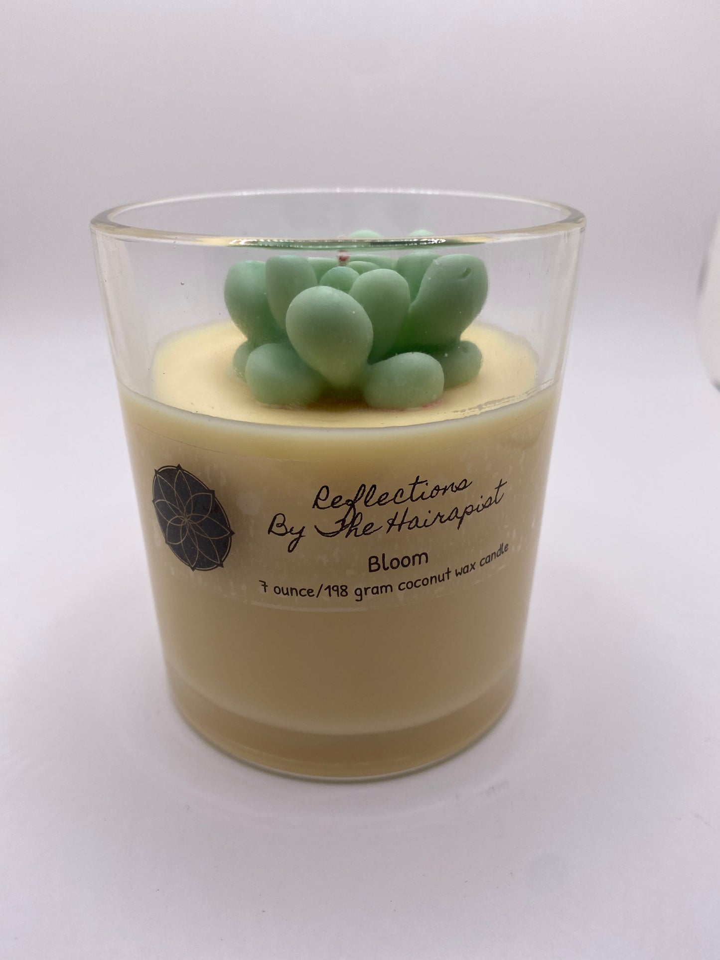 "Bloom" 7 oz coconut wax candle