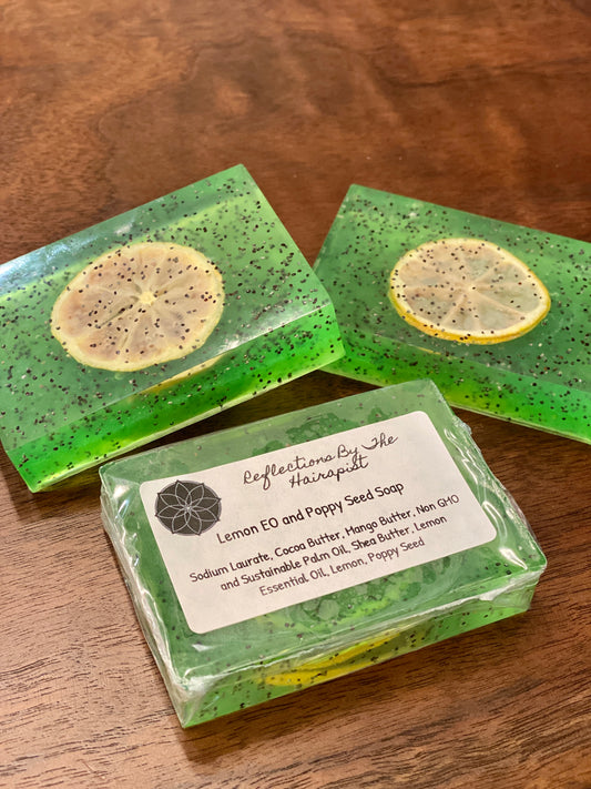 Lemon Essential Oil & Poppy Seed Soap