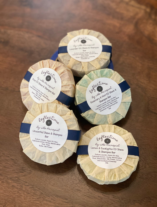 Rosemary & Mint Essential Oil Shave & Shampoo Bar